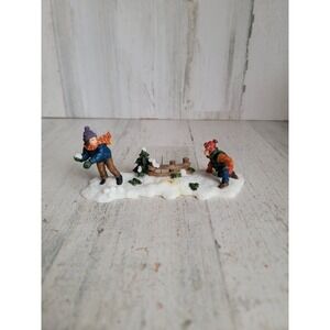 O'well snowball fight children village accessory Xmas unique vintage